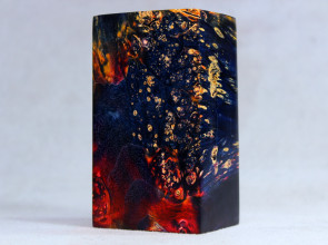 Stabilized Maple Burl Wood Mod Block